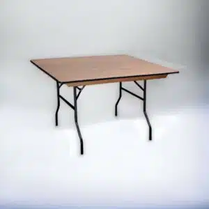 שולחן מרובע עץ מתקפל