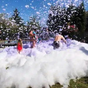 אטרקציית תותח קצף